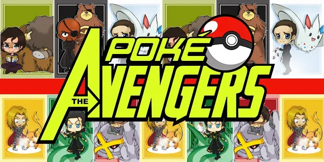 ポケモンハンターとしてのアベンジャーズのキャラクター