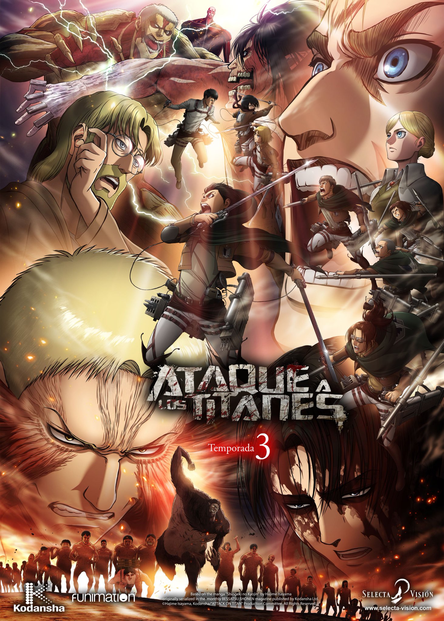 Attack on Titan 4 - Última temporada chega em outubro! (Atualizado) -  AnimeNew
