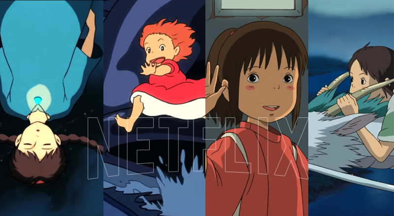 Studio Ghibli libera 21 filmes no catálogo da Netflix