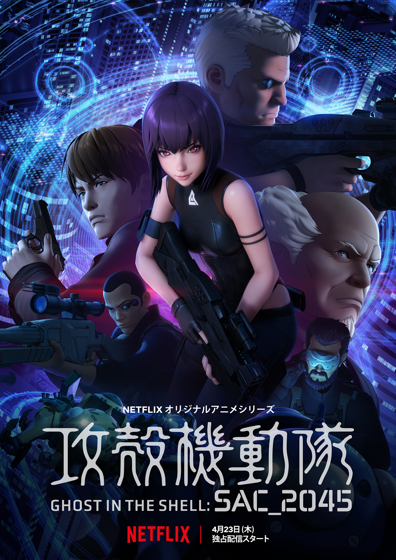 Ghost in the Shell SAC 2045 Anime Gets Release Date