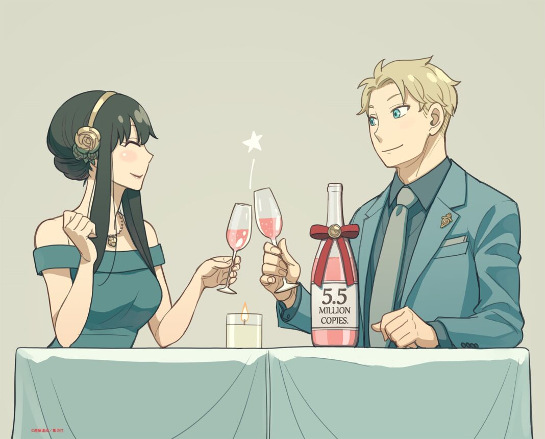 Spy x Family comemora 5,5 milhões de cópias em circulação AnimeNew
