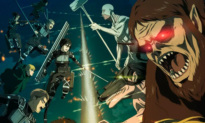Attack on Titan 4 - Imagen revela choque entre titanes