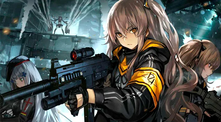 Les filles de première ligne des filles gagnent l&#39;adaptation à l&#39;anime