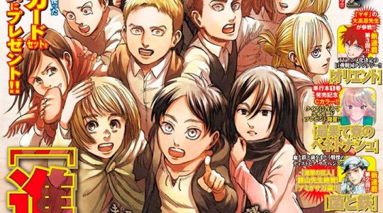Attack on Titan - Capítulo 139 dispara as vendas da revista