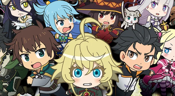 Isekai Quartet tiene película y llega en 2022