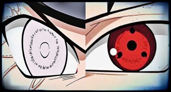 Byakugan e Sharingan - Naruto