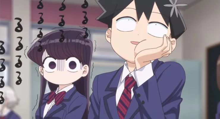 Komi -san WA - Debut anime di katalog Netflix