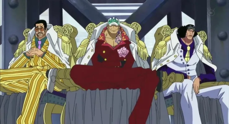 One Piece - Almirantes