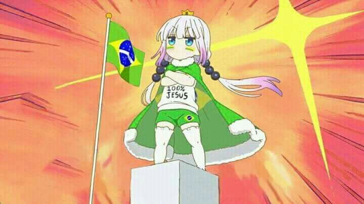 ファンアート - ブラジルの国旗