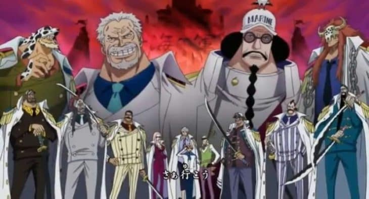 Découvrez ici les Marines les plus puissants de One Piece