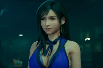 Final Fantasy 7 - Tifa interrupts Italian government meeting