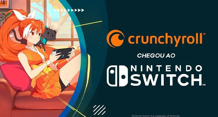 Sakelar Nintendo Crunchyroll