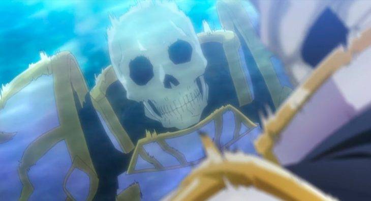 Isekai do Cavaleiro Esqueleto em Outro Mundo ganha novo trailer