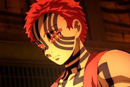 Gaun guru seperti Akaza Do Anime Kimetsu dan Viralizes