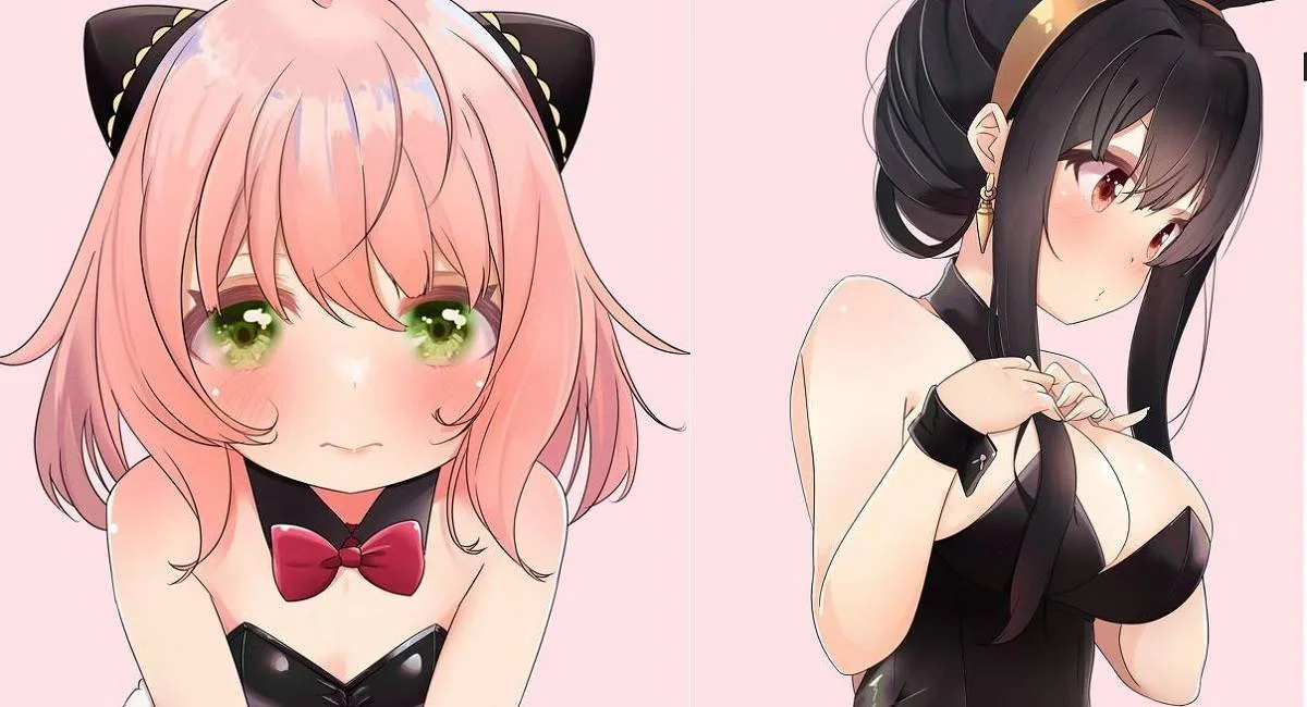 Spy X Family - L&#39;artiste est annulé en dessinant Anya en costume de lapin