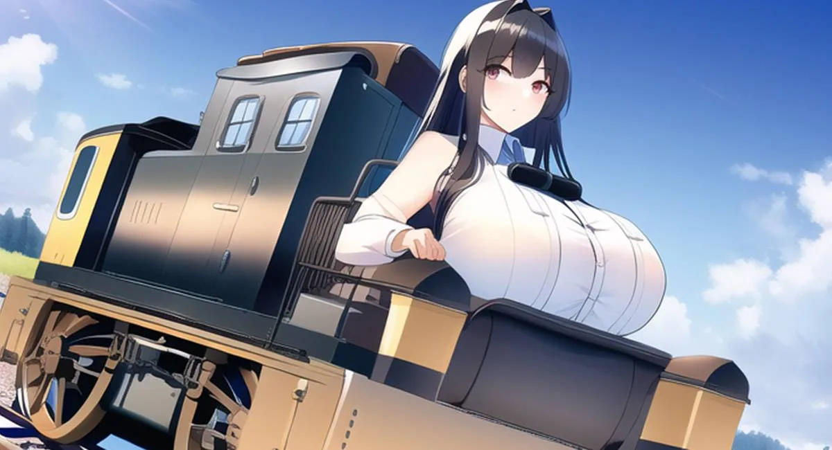 Kecerdasan Artissial Gila dan Cris dan Criso Waifus Dicampur dengan Kereta