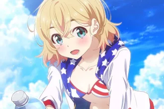 Kanojo Okarishimasu - Perfect Mami cosplay at the beach becomes a trend