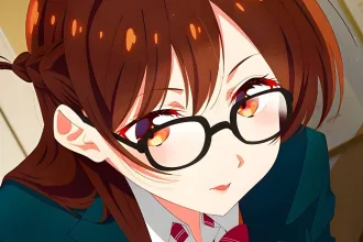 Kanojo Okarishimasu - Chizuru wears a Christmas bikini in a special figure