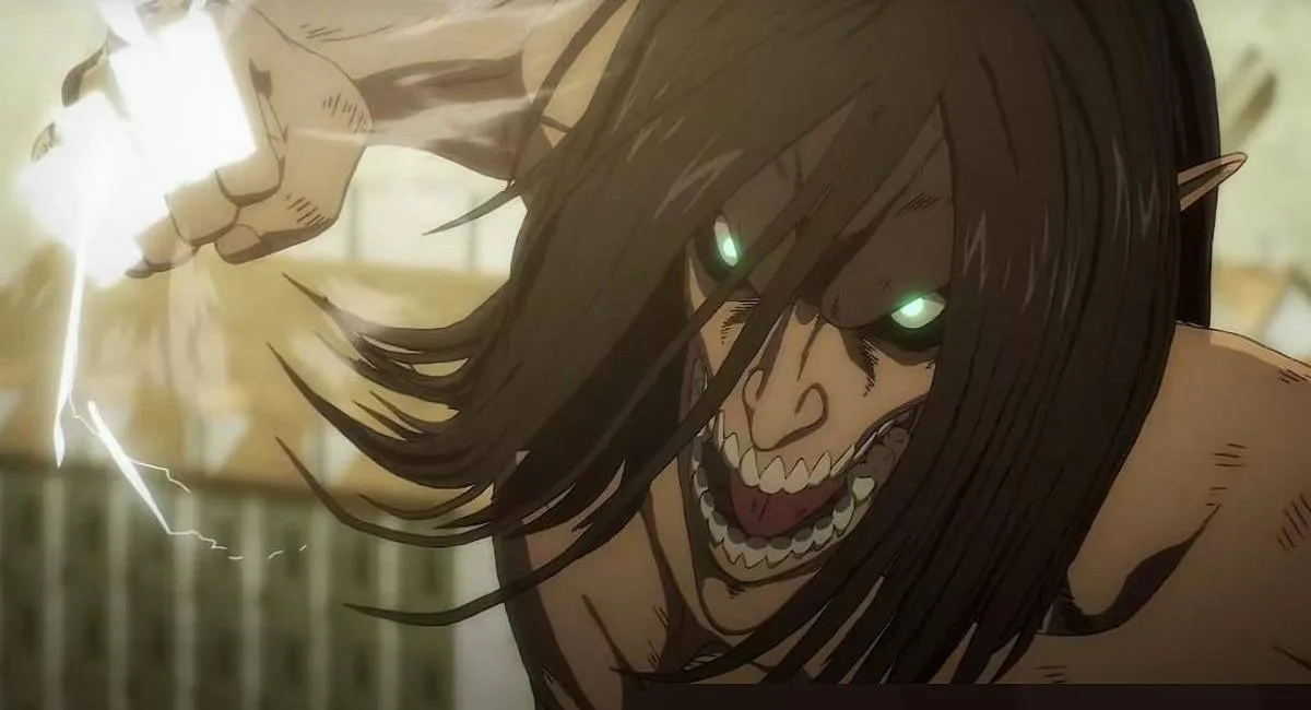 Shingeki no kyojin - la statue se viralise lors de l&#39;effrayage d&#39;Otakus