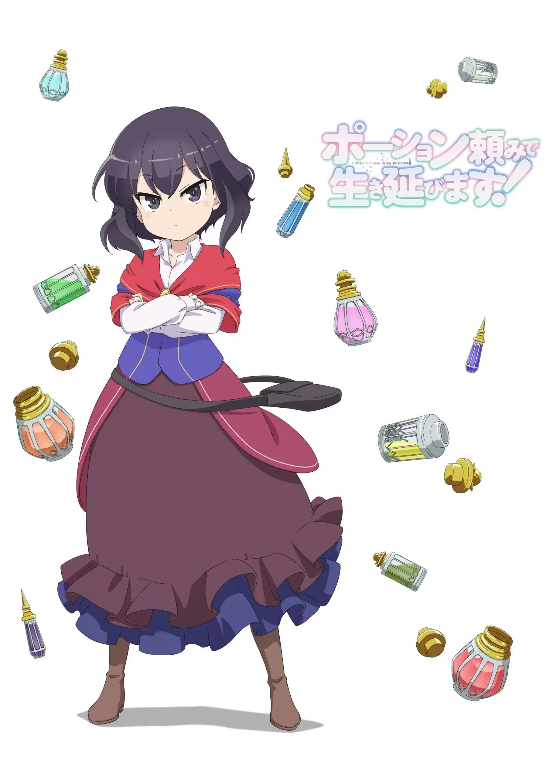 Je survivrai à des potions! Anime