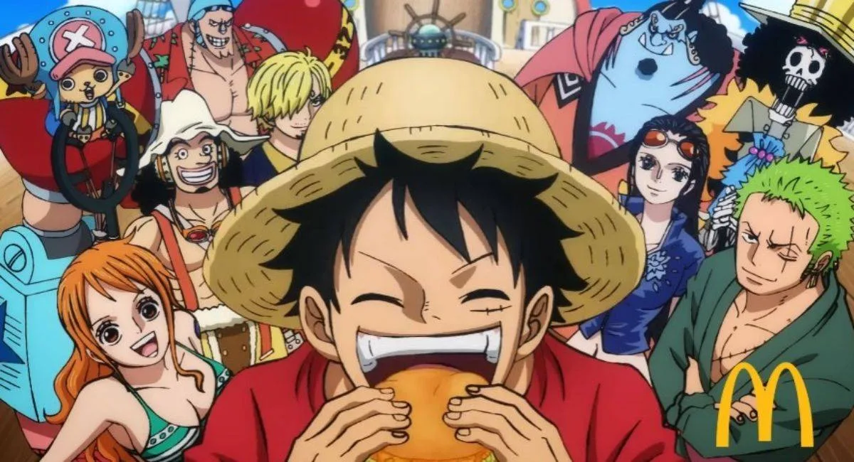 One Piece – Anime ganha um novo anúncio com McDonalds