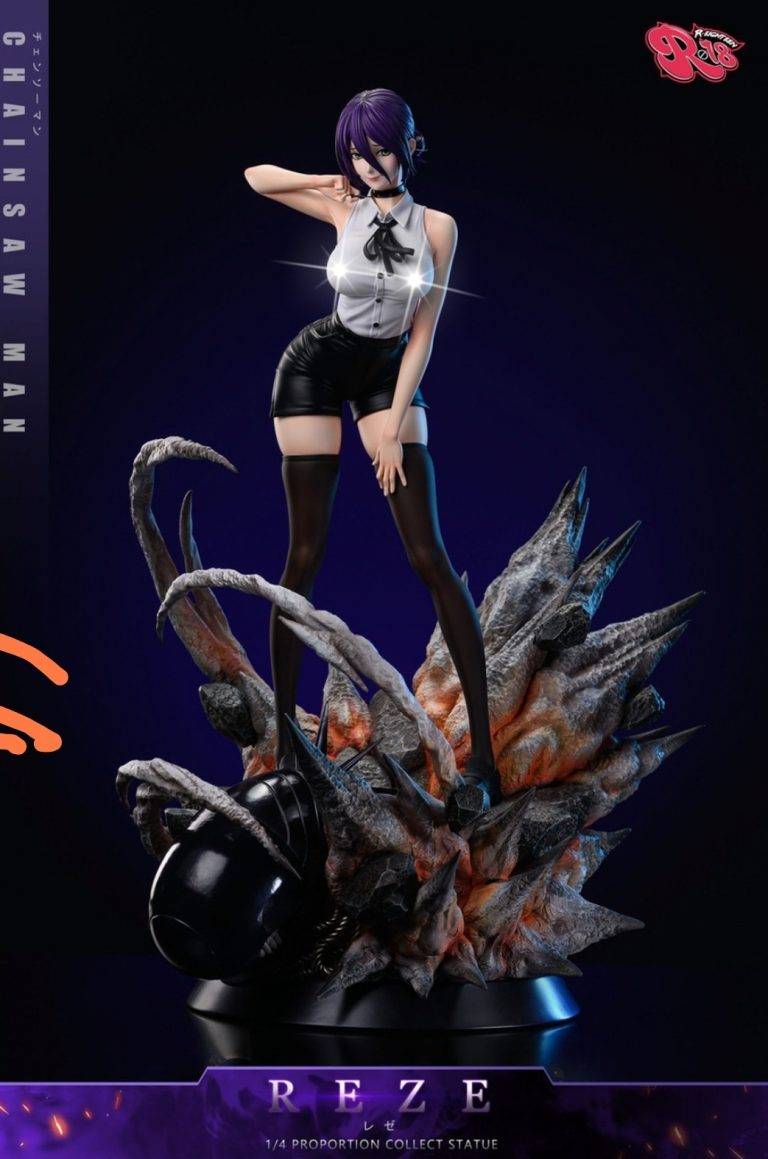 Chainsaw Man - Reze ganha nova figure sensual e enlouquece os otakus