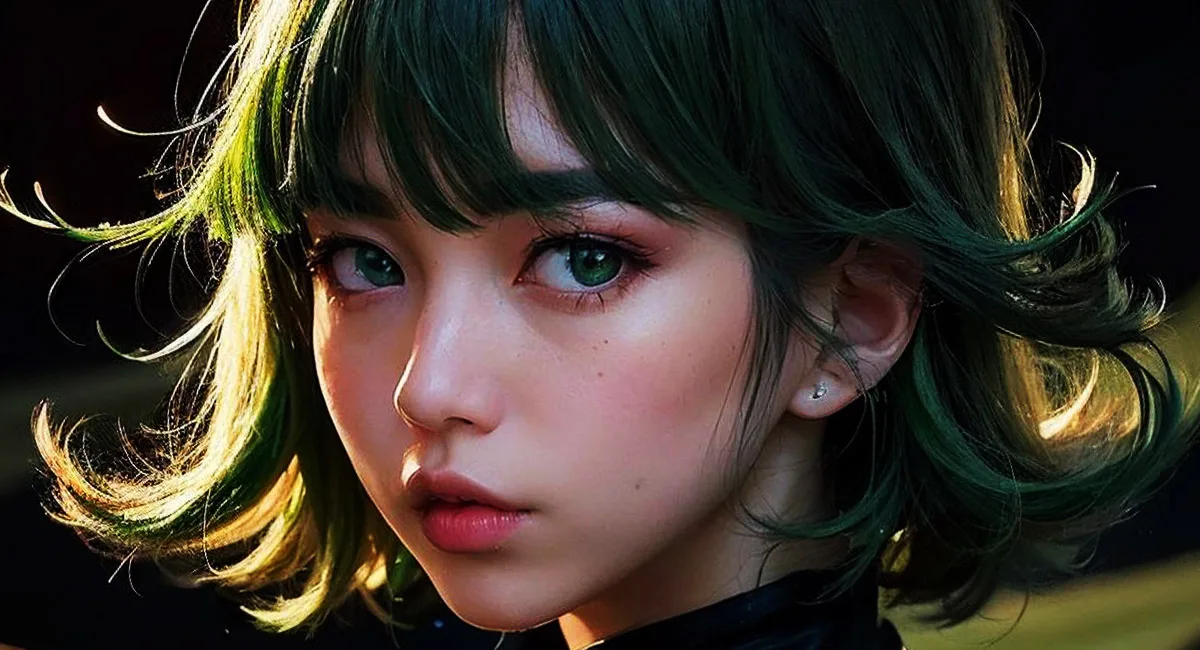 One-Punch Man Inteligência Artificial cria Tatsumaki real