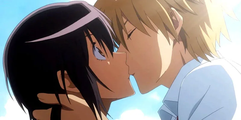 10 animes de romance repletos de cenas de beijo