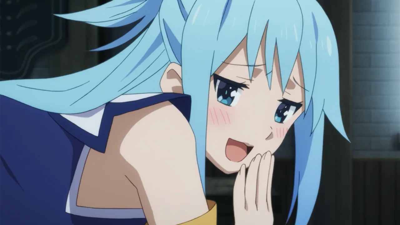 KonoSuba: IA torna real a personagem Aqua - AnimeNew