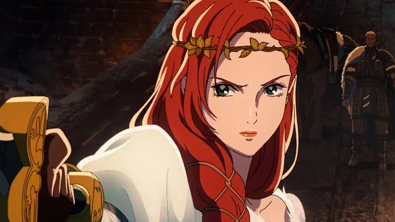 Images from the anime “The Lord of the Rings: The War of the Rohirrim”