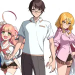 『ぬきたし』は『ハイスクールD×D』と同じスタジオでアニメ化されています。