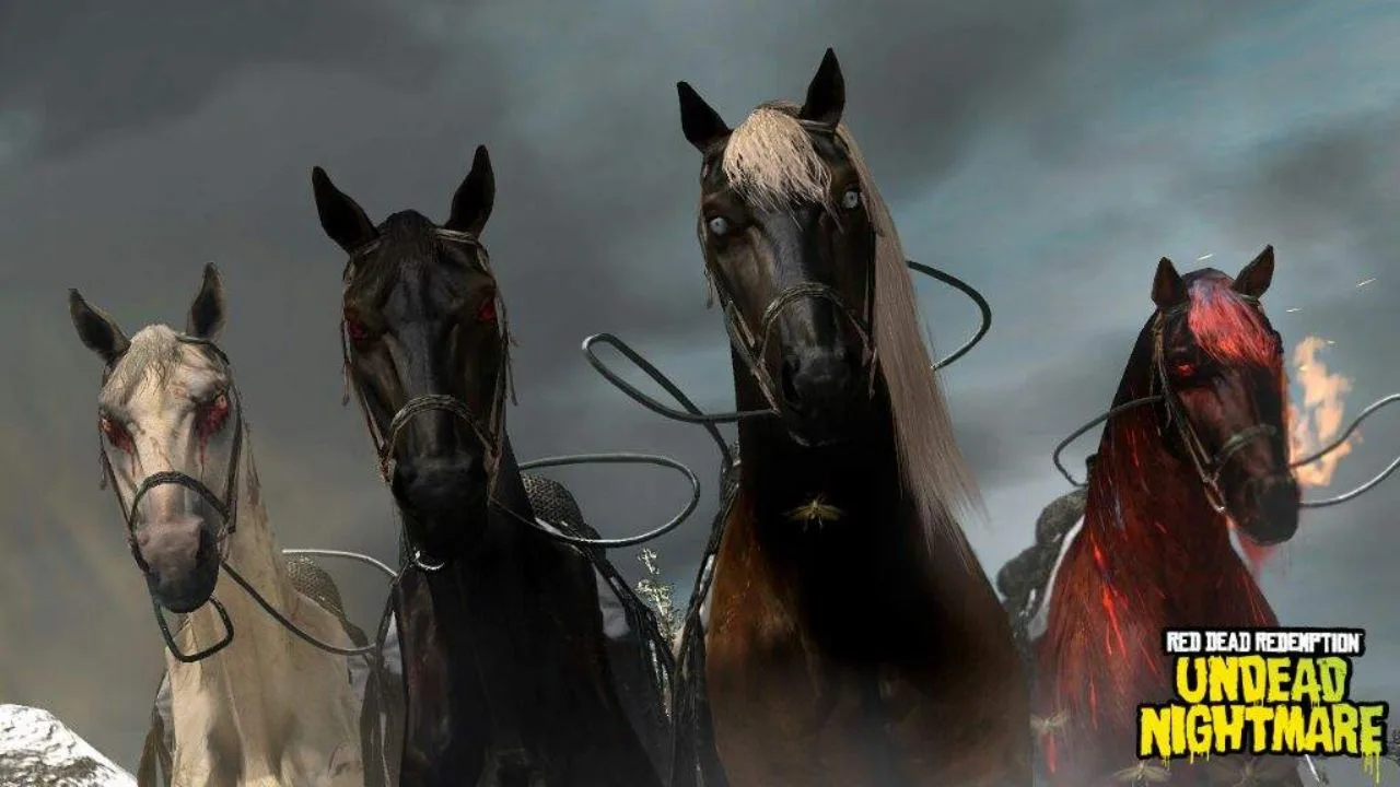 Como desbloquear os Quatro Cavalos do Apocalipse em Red Dead Redemption Undead Nightmare