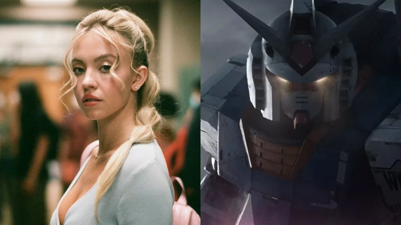 Sydney Sweeney menegosiasikan kertas dalam aksi langsung Gundam