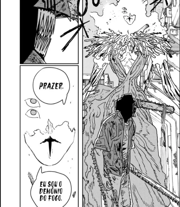 Chainsaw Man 204 demônio do fogo