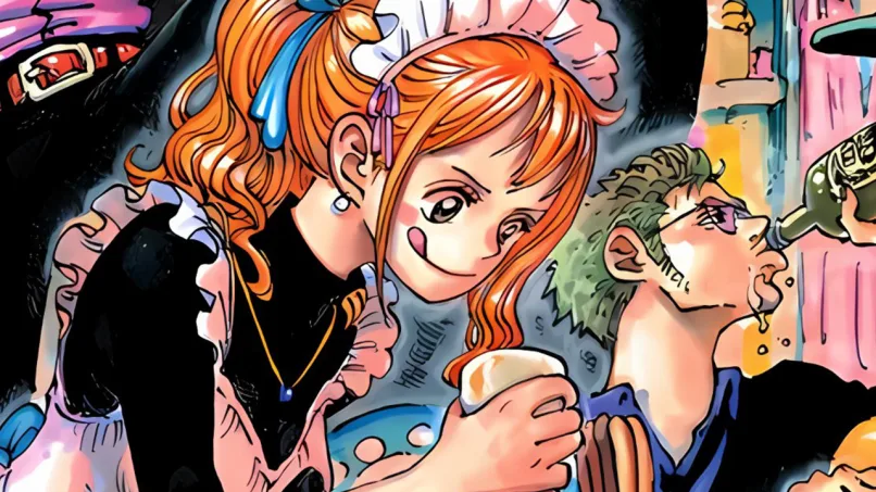 Eiichiro Oda menggambar halaman warna -warni dari One Piece 1149