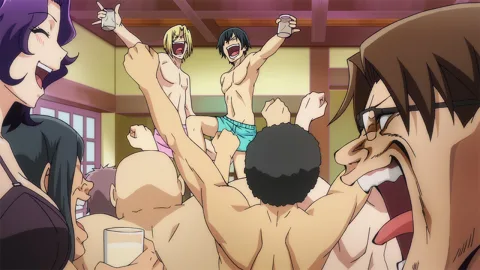 Grand Blue ganha novo visual de verão da 2ª temporada