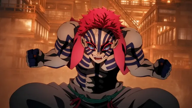 Akaza est présenté dans le nouveau look de Demon Slayer: Infinite Castle