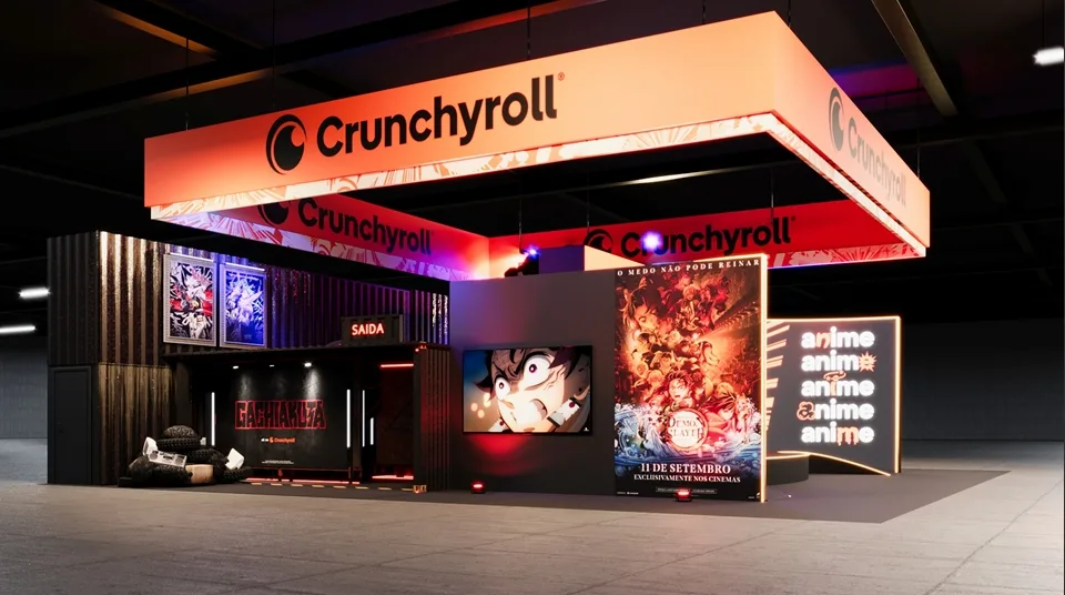 Crunchyroll confirma presença no Anime Friends 2025