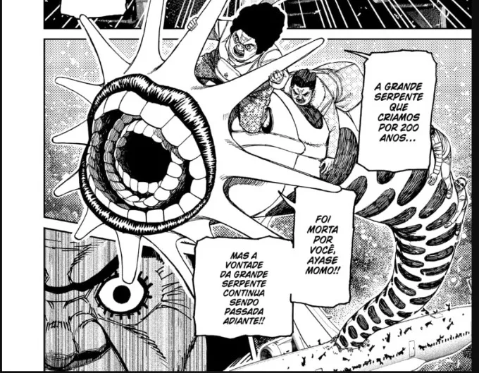 Kembalinya Tsuchinoko dan Masuk Keluarga Kito ke Combat Dandadan 196