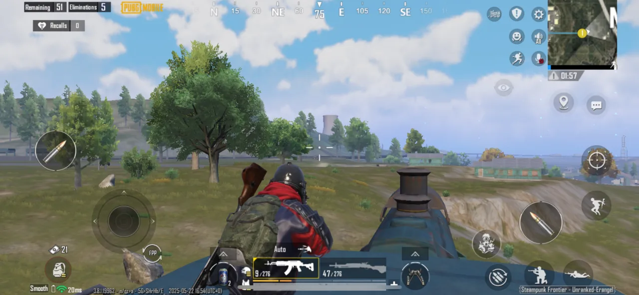 PUBG MOBILE com Attack on Titan