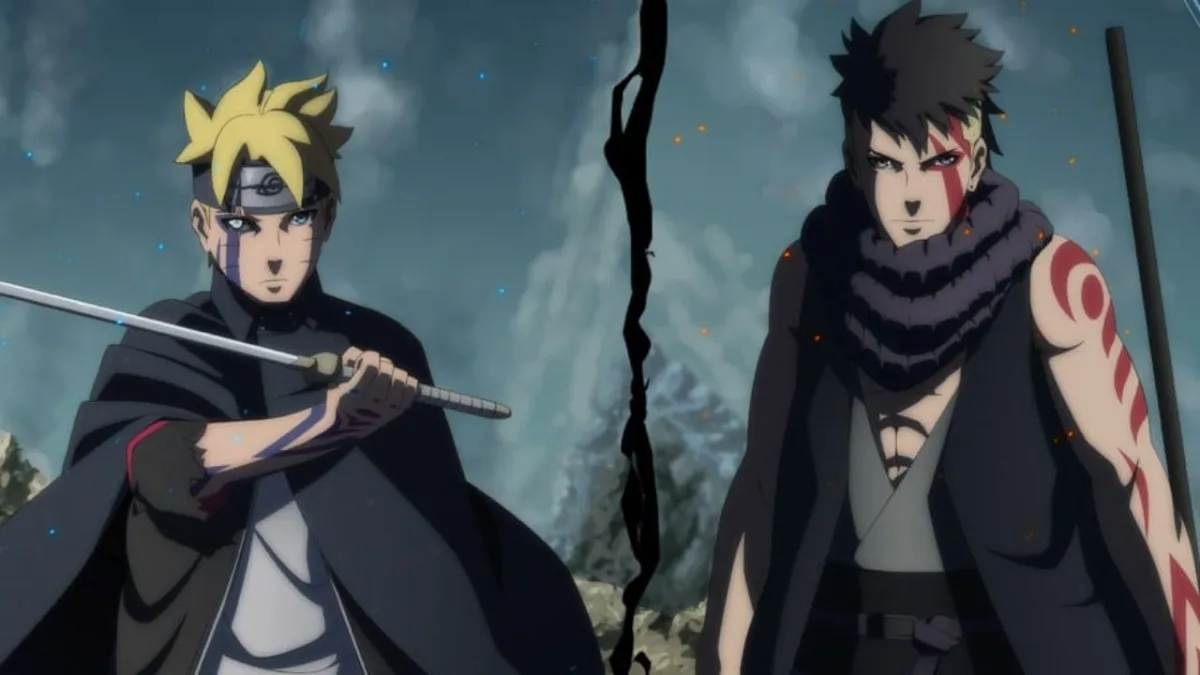 Boruto Two Blue Vortex 24 Kawaki e Boruto se unem para salvar Naruto