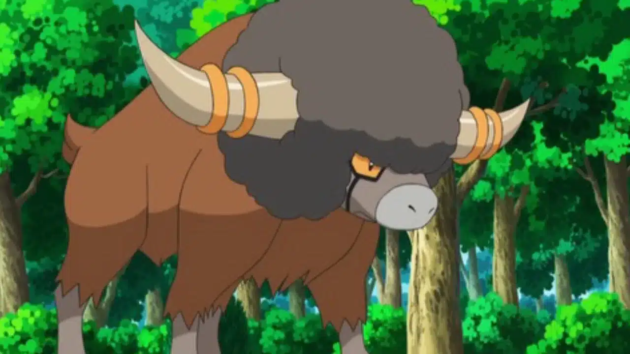 Bouffalant tourinhos animes