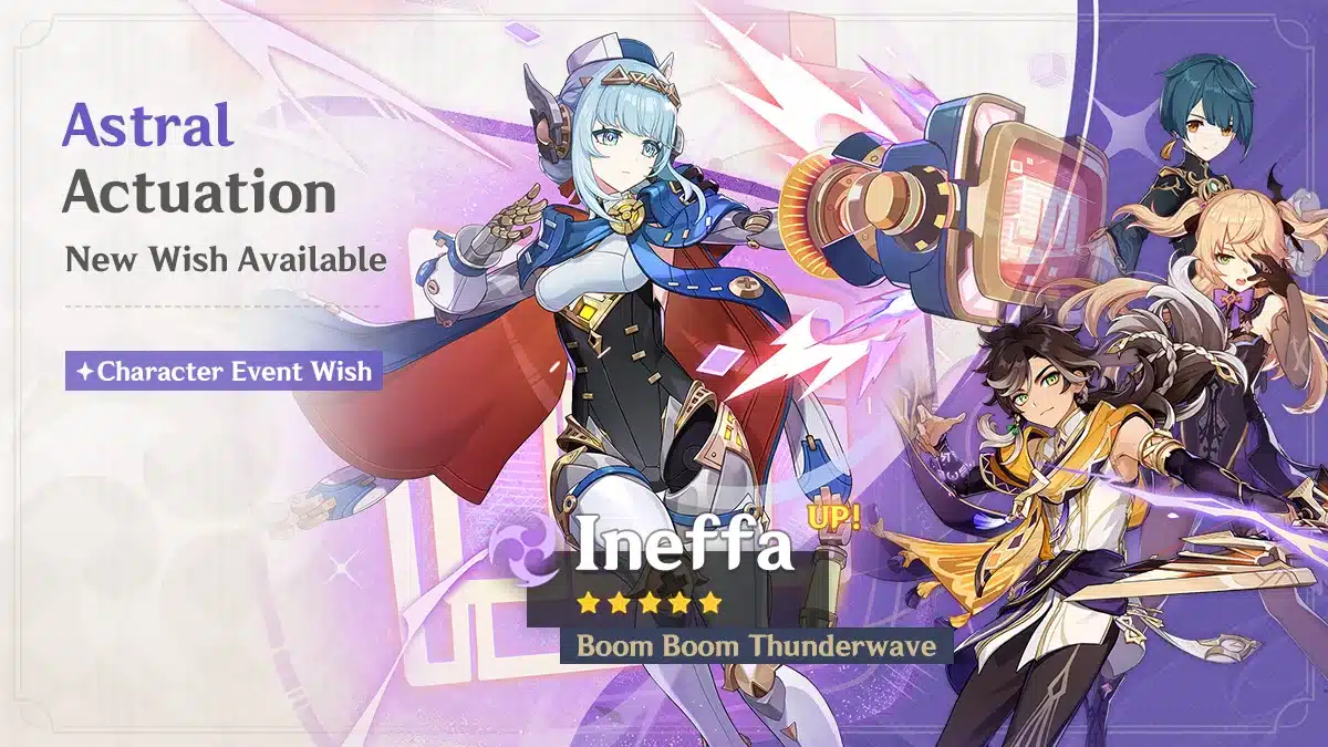 Genshin Impact 5.8 Banners and characters