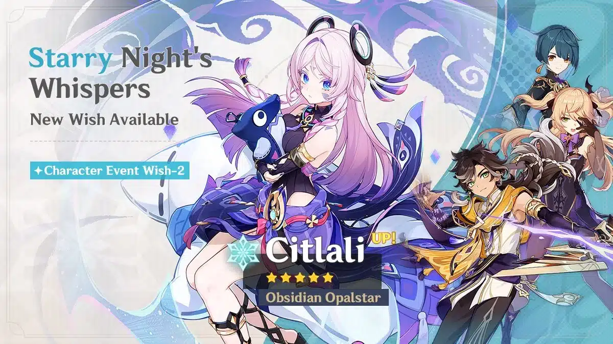Genshin Impact 5.8 Banners and characters