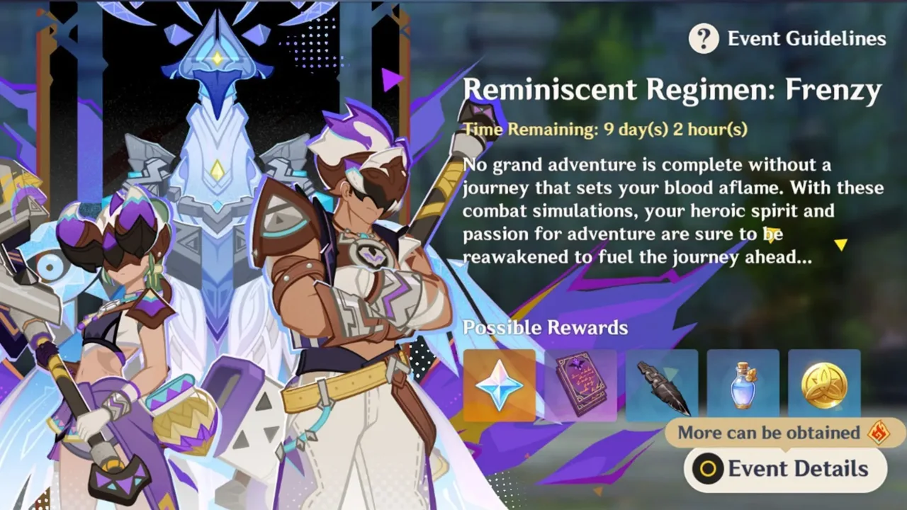 REMINISCENT REGION FRENZY