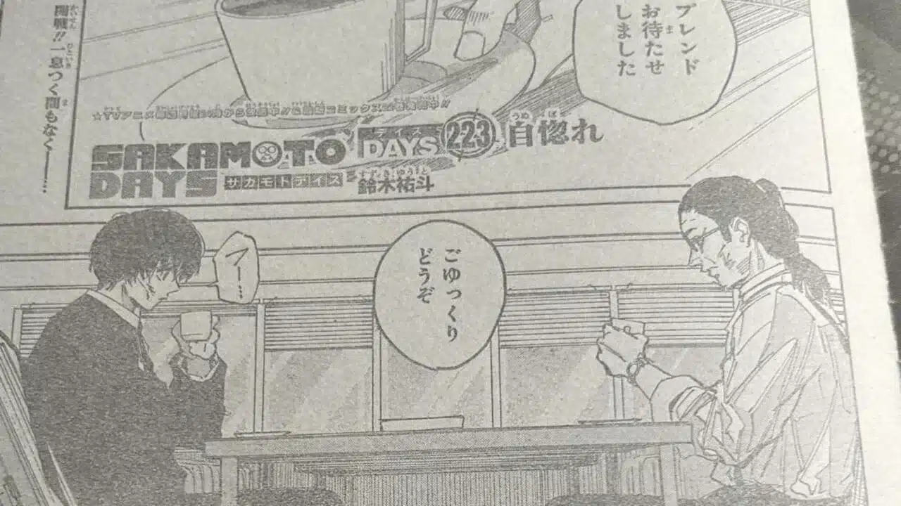 Spoilers de Sakamoto Days 223