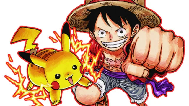Shonen Jump Announces Partnership Between Luffy and Pikachu