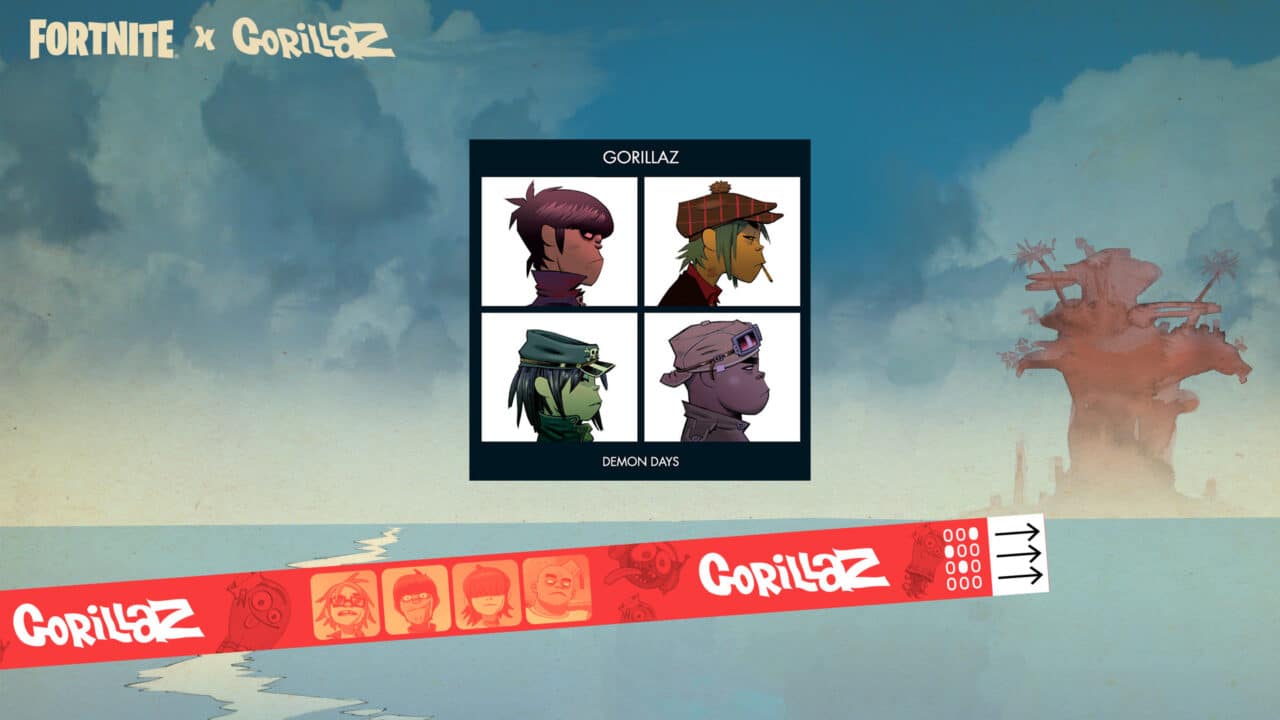 Fortnite Gorillaz