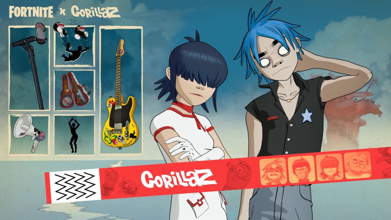 Fortnite Gorillaz