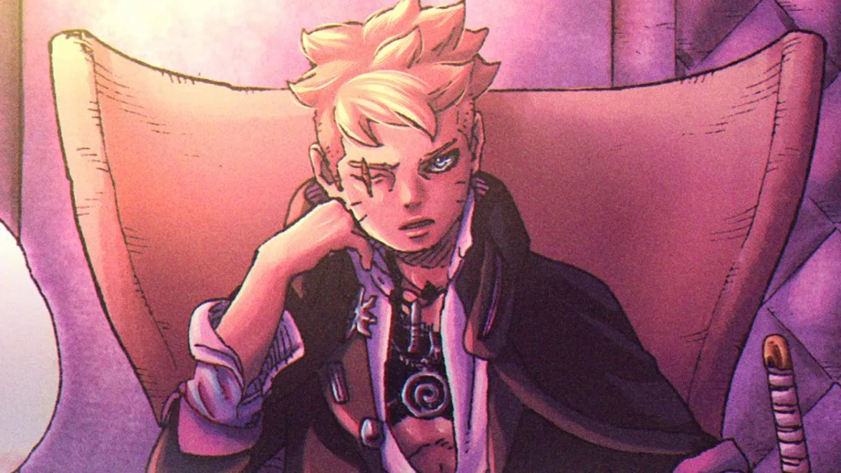 Kashin Koji will train Inojin in a new jutsu in the Boruto: Two Blue Vortex manga